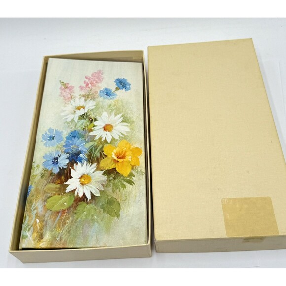 Vintage Hallmark Floral Design Photo Album New NOS 1980's Photo size 3.5x3.5 - Picture 1 of 7